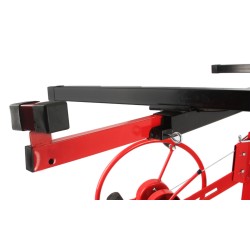 Alzalastre per cartongesso Sollevatore pannelli telesscopico altezza 3.35m Peso max. 68 kg carrello partete lastre